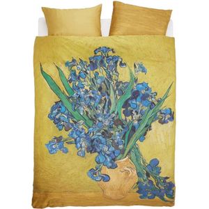 Beddinghouse x Van Gogh Museum Irises dekbedovertrek - Lits-Jumeaux - 240x200/220 - Geel