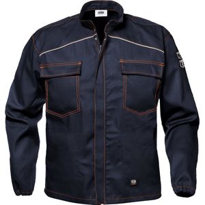 SIR SAFETY POLYTECH Stof Werkjas HEREN Veiligheidsjas Donkerblauw - Antistatisch - Vlamvertragend - Reflecterende Details