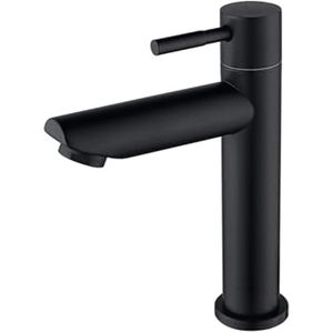 Selbro ® Moderne Zwarte Koudwaterkraan voor Gasten Toilet