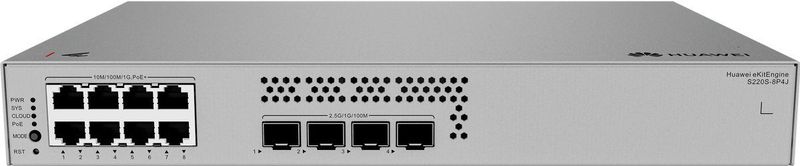 HUAWEI eKit S220S - Netwerk Switch - Managed - 1 Gbps - 8 poorten