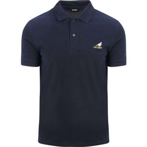 ANTWRP - Poloshirt Pigeon Navy - Modern-fit - Heren Poloshirt Maat L