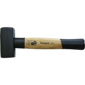 HAUP hamer moker, totaal 1250g, steel hout, norm DIN 6475
