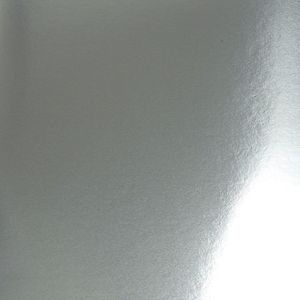 Metallic Foliekarton, A4, 210x297 mm, 280 gr, zilver, 10vel/ 1 doos