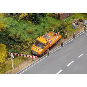 Faller - Set verkeersborden voor bouwplaats - modelbouwsets, hobbybouwspeelgoed voor kinderen, modelverf en accessoires