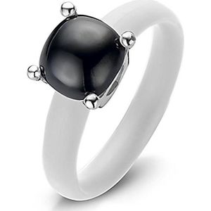 Montebello Ring Solidago - 925 Zilver Gerhodineerd - ∅10mm - One Size