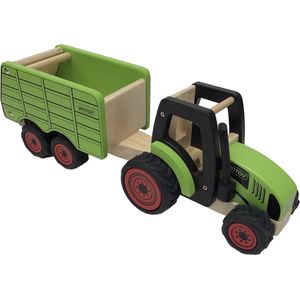 Pintoy Tractor met Aanhanger