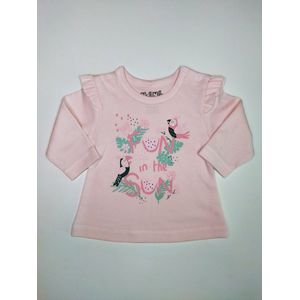 Nini - T-shirt/Shirtje Evi - Maat 56 - 0 t/m 2 maanden