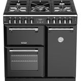 Stoves Richmond S900 DF Range-fornuis Gaskookplaat A Zwart