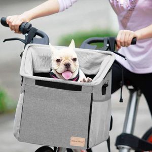 Fietsmand voor honden - Handige en veilige mand voor op de fiets