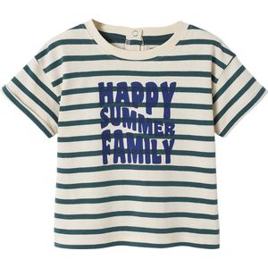 Vertbaudet Baby capsule t-shirt zeemansfamilie