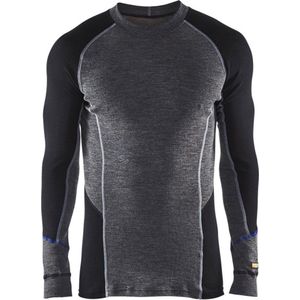 Blaklader Onderhemd 100% Merino WARM 4897-1732 - Medium Grijs/Zwart - XL