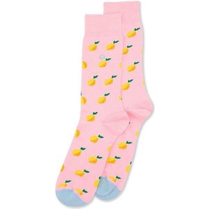 Alfredo Gonzales Lemon Sokken AG-Sk-LEM-01 111 Pink/Yellow XS(35-37)