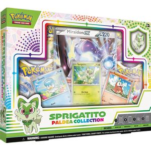 Pokémon Paldea Collection box - Sprigatito - Pokémon Kaarten