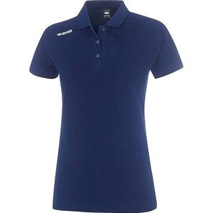 Polo Errea Team Dames Mc Ad Blauw - Sportwear - Vrouwen