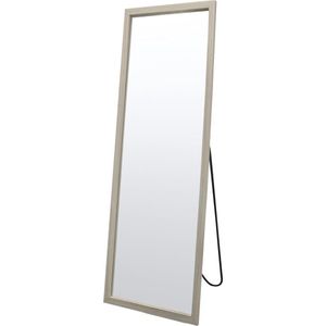 Staande Spiegel Bruin 50x152 cm – Noah – Houten Spiegel – Retro Spiegel – Spiegels Groot – Perfecthomeshop