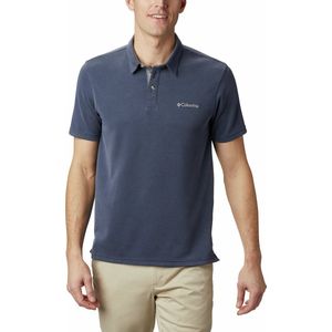 Columbia Nelson Point™ Polo - Polo Shirt - Heren Polo - Blauw - Maat S