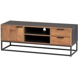 Tv-meubel Milano 140cm mahoniehout - Bruin | Meubelplaats