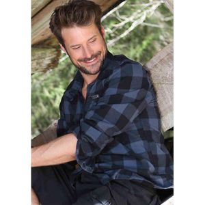 Brandit Check Shirt Zwart Grijs Flanel Overhemd Heren