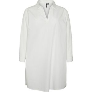 Vero Moda Curve VMSIENNA LS POLO SHIRT - K CURVE Dames Blouse - Maat 52