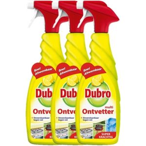 Dubro Multi Ontvetter Spray 3 x 650 ml