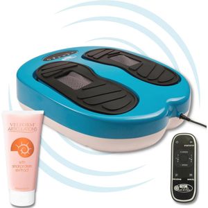 Voetmassageapparaat voor verbetering van de doorbloeding en pijnverlichting met afstandsbediening