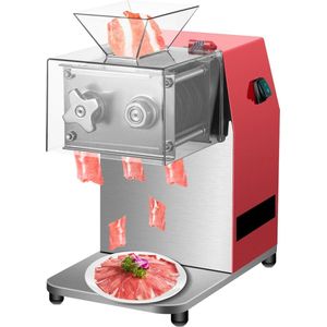 Vleesmolen - Keukenmachine - Keukenrobot - Groentesnijder - 850W - 50Hz - 1440 RPM - Bladruimte 5 mm - Foodprocessor - Gehaktmolen - Rood