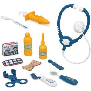 Atosa Dokter/zuster/verpleegster accessoires set - verkleed speelgoed - 12 artikelen - kinderen - Carnaval