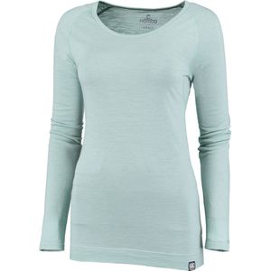 NOMAD® Long sleeve Pure Merino Dames | Groen | XL | Warm, Zacht & Ademend | 100% Merinowol