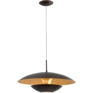 EGLO Nuvano Hanglamp - 1 Lichts - E27 - Ø480mm. - Bruin Goud