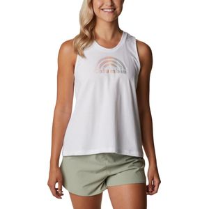 Columbia North Cascades Tank 1992063100, Vrouwen, Wit, T-shirt, maat: XS