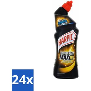 Harpic PowerPlus - Toiletreiniger - Gel - Citrus - 750 ml - Voordeelverpakking - 24 stuks
