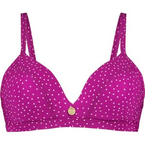 TC WOW triangle bikinitop berry dots voor Dames - Maat 42B - 85B