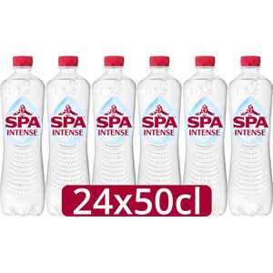 Spa water - Intense rood - Bruisend Mineraalwater - 24 x 0,5 liter