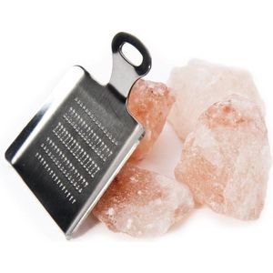 Rasp - RVS - Himalaya Zoutrasp - Gember - Knoflook - Lookrasp - Knolsoorten - Zout Rasp
