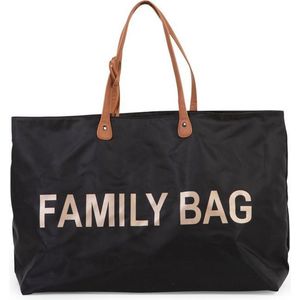 Childhome Family Bag - Luiertas - Zwart - Goud