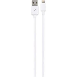 Lightning USB kabel wit voor iPhone, iPad en iPod 0,5m