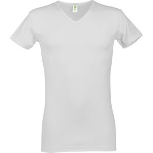 Alan Red - Bamboo T-shirt V-Hals Wit - Heren - Maat XL - Body-fit