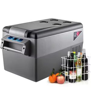 Elektrische Koelbox aangedreven powered by LG - Draagbare Auto Koelkast 35L met Digitaal Paneel -20 tot 20℃ voor Thuis, Auto en Kamperen