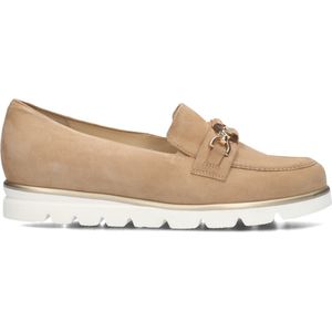 Hassia Instappers Dames - Instapschoenen / Damesschoenen - Suède - 301552 Pisa - Zand - Maat 39