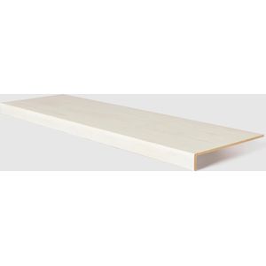 Trapverbouwing.nl - Traprenovatie overzettrede - Laminaat - Witte Eik - 130x38x5,6cm LxBxH