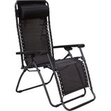 Redwood Relaxstoel Classic - relaxstoelen - inklapbaar - Zwart