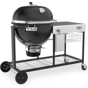 Weber Summit Kamado S6 Kamado-barbecue/grill Ketel Houtskool (brandstof) Zwart