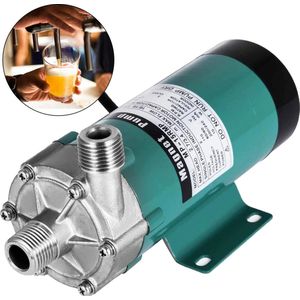 Bier - Bierpomp - Elektrisch - Stille motor -19L/min - Max Opvoerhoogte 3,4m - RVS