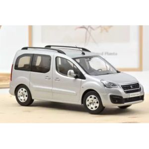 Peugeot Partner 2016 Zilver - Model 1/18 Norev Limited Edition