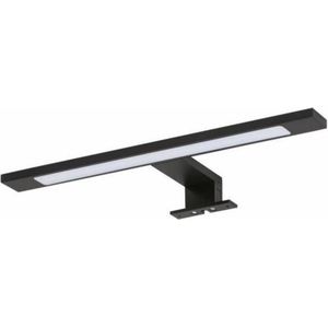 SPIEGELLAMP LED ALUMINIUM 30 CM MAT ZWART