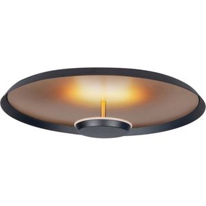 Highlight - Plafondlamp Oro Ø 45 cm mat goud-zwart