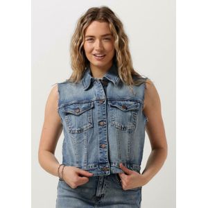 My Essential Wardrobe Dangomw 144 Vest Jassen Dames - Zomerjas - Blauw - Maat M