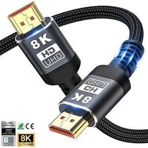 Ev-Green 8K Ultra High Speed (120hz) HDMI Kabel (120hz) - HDMI naar HDMI - 2 Meter