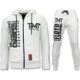 Exclusieve Heren Joggingpak - Conor Notorious Sport Set - Wit