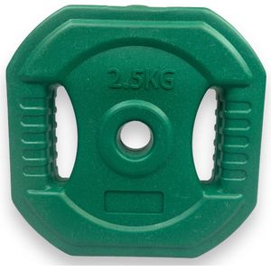 Padisport Halterschijf 2.5 Kg - Gewicht Platen - Weight Plates - Gewichten 25mm - Fitness Gewichten - Halterschijf 25mm - Halterschijf 2.5 Kg